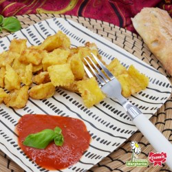 Plin fonduta e tartufo fritti