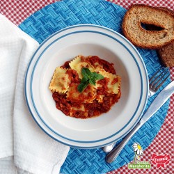 Agnolotti Piemontesi con Sugo al Ragù Margherita