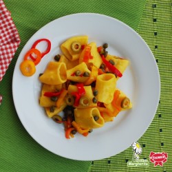 Paccheri ai peperoni