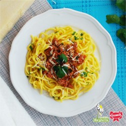 Chitarin con Sugo al Ragù Margherita