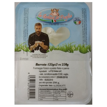 BURRATINA GR 125X2
