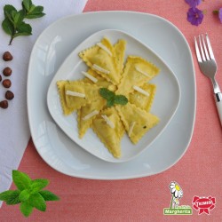 Agnolotti de mer à la sauce au citron