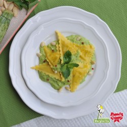 Triangles - Courgettes et Caprino