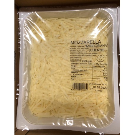 MOZZARELLA JULIENNE 2KG TANAGRINA